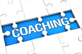 picture of a puzzle saying coaching