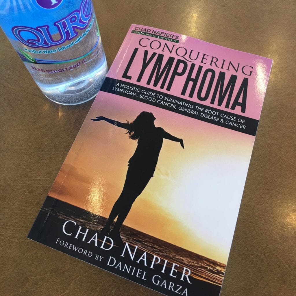 picture of the conquering lymphoma book