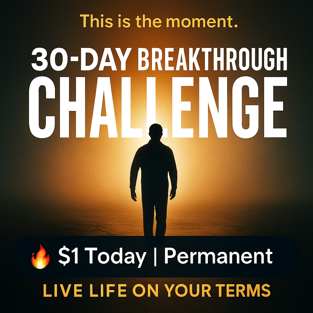 30-Day Breakthrough Challenge