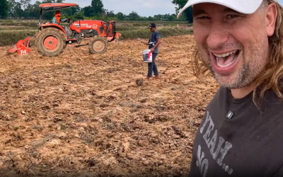 Planting Rice in Thailand